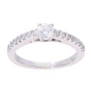 18ct White Gold 0.50ct Diamond Solitaire Ring