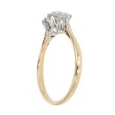 18ct Yellow Gold 0.50ct Brilliant Cut Diamond Trilogy Ring