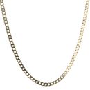 9ct Yellow Gold Curb Chain 22"