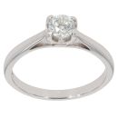 18ct White Gold 0.40ct Brilliant Cut Diamond Solitaire Ring