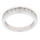 9ct White Gold 0.50ct Diamond Eternity Ring