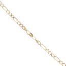9ct Yellow Gold Figaro Chain 34"