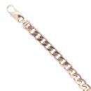 9ct Yellow Gold Curb Bracelet 8"