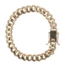 9ct Yellow Gold Curb Bracelet 8.5"