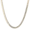 9ct Yellow Gold Curb Chain 18"