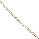 9ct Yellow Gold Figaro Chain 24"