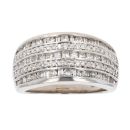 18ct White Gold 1.15ct Diamond Fancy Ring
