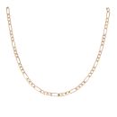 9ct Yellow Gold Figaro Chain 22"