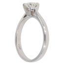18ct White Gold 0.50ct Brilliant Cut Diamond Solitaire Ring