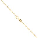 22ct Yellow Gold Twisted Fancy Chain 18"
