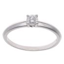 18ct Yellow Gold 0.30ct Brilliant Cut Diamond Solitaire Ring