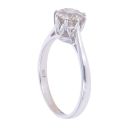9ct White Gold 1.00ct Brilliant Cut Diamond Solitaire Ring