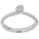 18ct White Gold 0.25ct Diamond Solitaire Ring