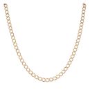 9ct Yellow Gold Curb Chain 22"