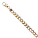 9ct Yellow Gold Curb Bracelet 9"