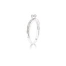 9ct White Gold 0.15ct Diamond Ring