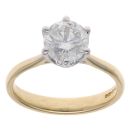 18ct Yellow Gold 1.50ct Diamond Solitaire Ring