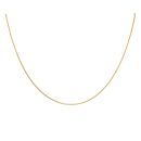 22ct Yellow Gold Box Chain 18"