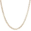9ct Yellow Gold Belcher Chain 18"