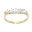 18ct Yellow Gold 0.50ct Five Stone Diamond Ring