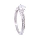 18ct White Gold 0.60ct Solitaire Diamond Ring
