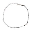 9ct White Gold Fancy Bracelet 7"