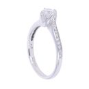 18ct White Gold 0.65ct Brilliant Cut Diamond Solitaire Ring