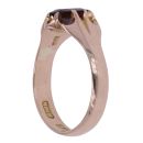 9ct Rose Gold Garnet Signet Ring
