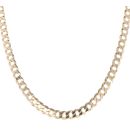 9ct Yellow Gold Curb Chain 18"