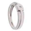 18ct White Gold 0.01ct Diamond Fancy Ring