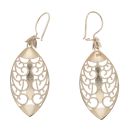 14ct Yellow Gold Drop Earrings