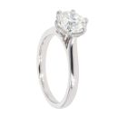 18ct White Gold 2.02ct Diamond Solitaire Ring