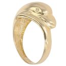9ct Yellow Gold Dolphin Ring