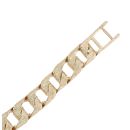 9ct Yellow Gold Curb Bracelet 8"