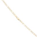 9ct Yellow Gold Figaro Chain 16"