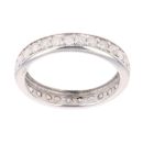 9ct White Gold 1.00ct Brilliant Cut Diamond Eternity Ring