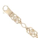 9ct Yellow Gold Celtic Knots Bracelet 8"