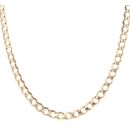 9ct Yellow Gold Curb Chain 22"