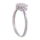 18ct White Gold 0.50ct Diamond Heart Ring