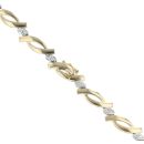 18ct Yellow Gold 0.83ct Diamond Collarette 18"