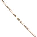 9ct Yellow Gold Figaro Chain 24"