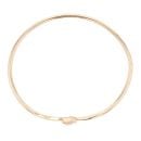 9ct Yellow Gold 0.02ct Diamond Bangle