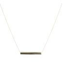 9ct Yellow Gold Fancy Bar Chain 18"