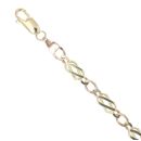 9ct Yellow And Rose Gold Celtic Bracelet 7.5"