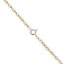 9ct Yellow Gold Oval Belcher 16" Chain