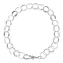 Silver Belcher Bracelet 8.5"
