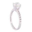 Platinum 1.45ct Diamond Solitaire Ring