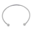 Silver Children's Torque Bangle By Icesia