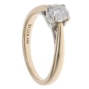 9ct Yellow Gold 0.50ct Brilliant Cut Diamond Solitaire Ring