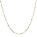 14ct Yellow Gold Anchor Chain 18"